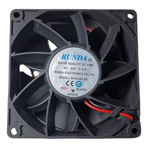 Ventilador Runda 9x9x3.8cm 24v Para Inversor Infra, Maraga