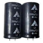 2 Capacitores 3300uf 220v Lp 6.5x3.5cm Para Inversoras Infra