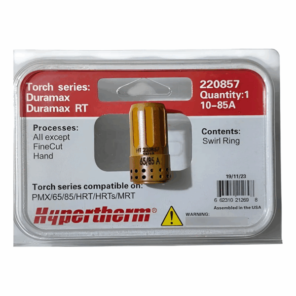 Difusor Para Powermax 65/85/105 220857 Hypertherm 1pza