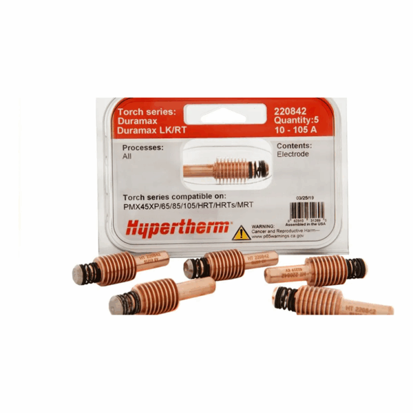 Electrodo Consumible Hypertherm 85 105 Amp Powermax 220842