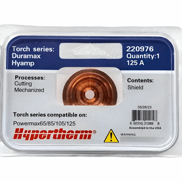 Escudo Mecanizado Hypertherm 220976 Powermax65,85,105,125